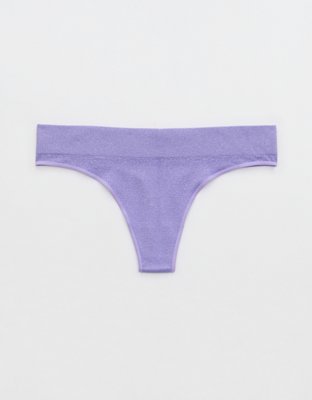 Superchill Seamless Lurex Thong Underwear