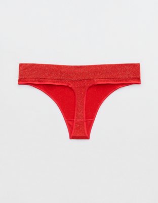 Superchill Seamless Lurex Thong Underwear
