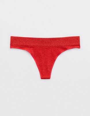 Superchill Seamless Lurex Thong Underwear