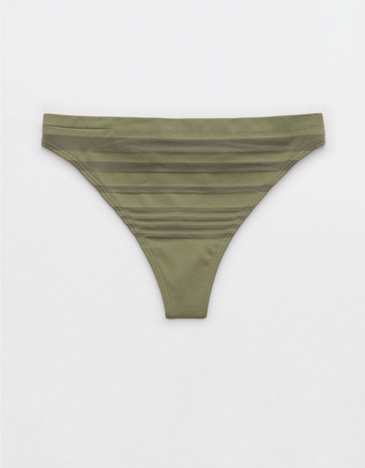 Superchill Seamless Stripe Thong Underwear