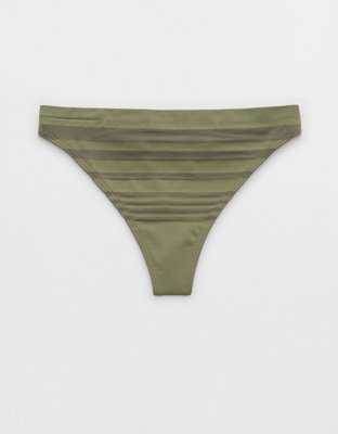 Superchill Seamless Stripe Thong Underwear