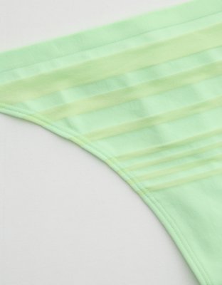 Superchill Seamless Stripe Thong Underwear