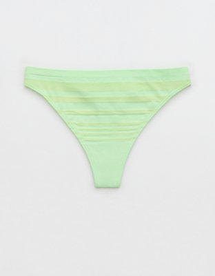 Superchill Seamless Stripe Thong Underwear