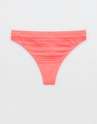 Superchill Seamless Stripe Thong Underwear