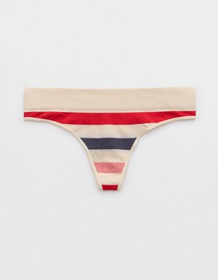 Seamless Striped Bikini Panty