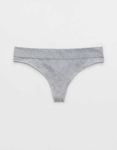 Superchill Cotton Seamless Thong Underwear