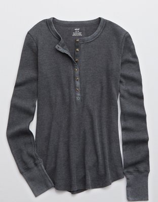 henley long sleeve t shirt