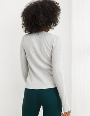 Aerie Road Trip Long Sleeve Henley T-Shirt