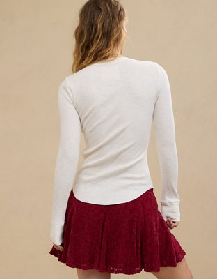 Aerie Essential Crewneck Layering T-Shirt