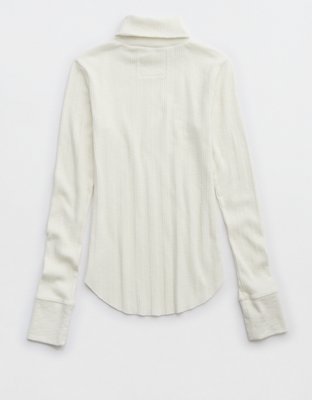 Aerie Essential Turtleneck Layering T-Shirt