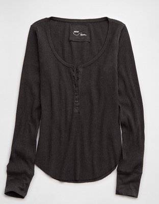 T-shirt henley à superposer essentiel Aerie