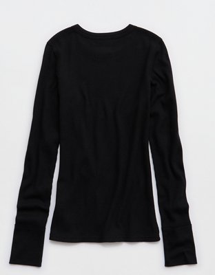 Aerie Essential Crew Layering T-Shirt