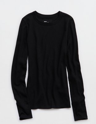 Aerie Essential Crew Layering T-Shirt