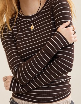 Aerie Essential Crew Layering T-Shirt