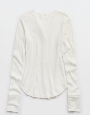 Aerie Henley Essential Layering T-Shirt
