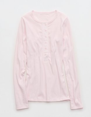 Aerie Essential Henley Layering T-Shirt