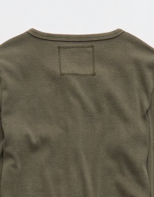 Aerie Essential Henley Layering T-Shirt