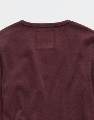 Aerie Essential Henley Layering T-Shirt