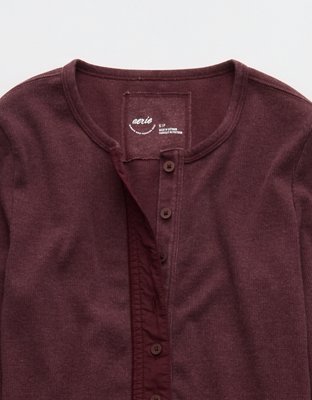 Aerie Essential Henley Layering T-Shirt