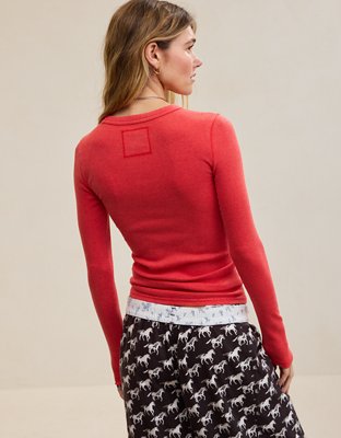 Aerie Essential Crew Layering T-Shirt