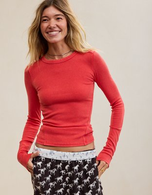 Aerie Essential Crew Layering T-Shirt