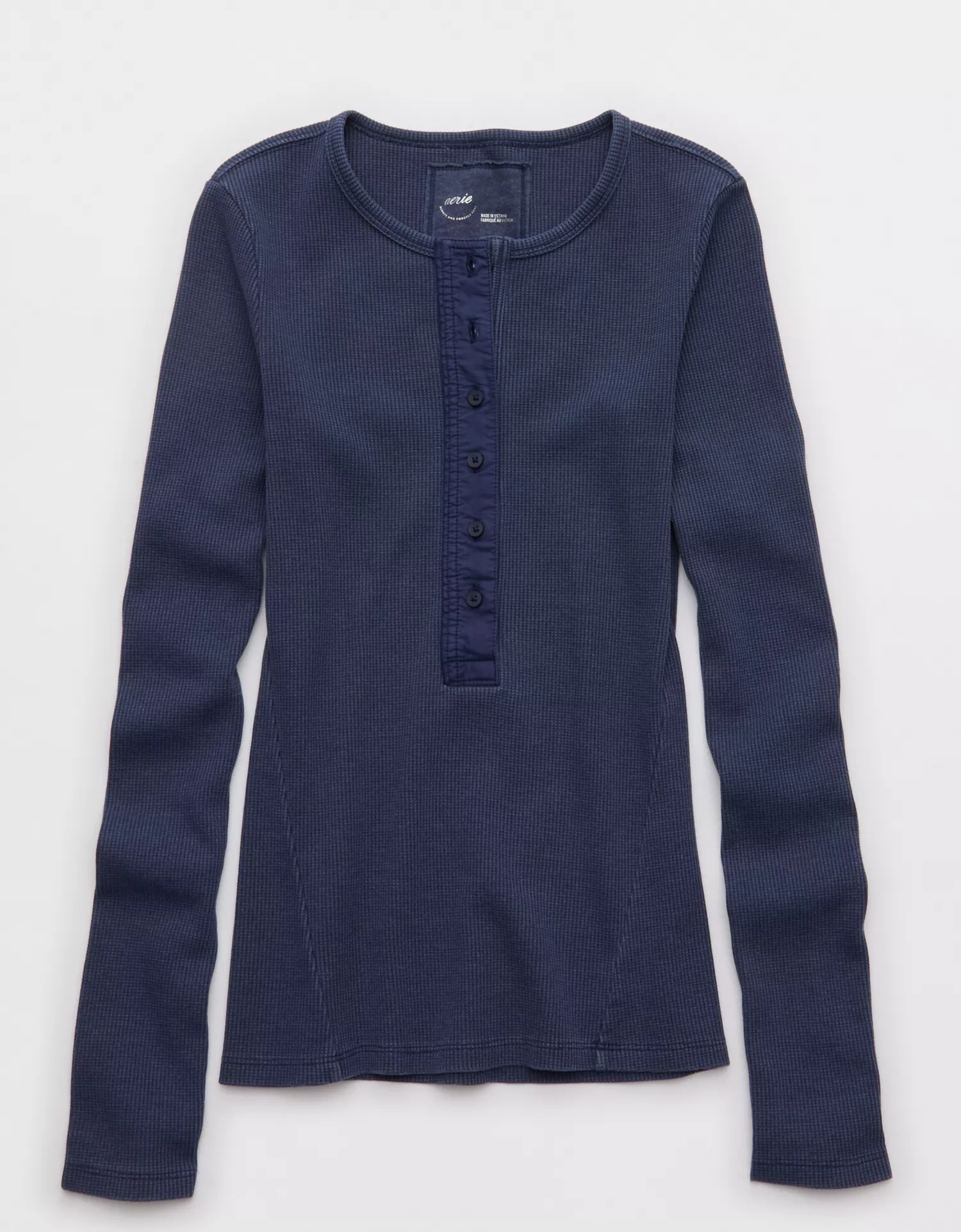 Aerie Essential Henley Layering T-Shirt - thumbnail 4