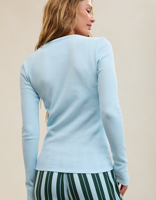 Aerie Essential Henley Layering T-Shirt