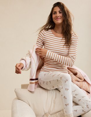 Aerie Essential Crew Layering T-Shirt