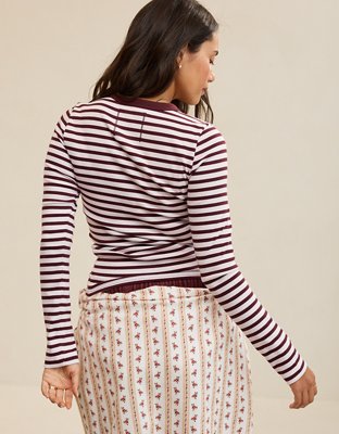 Aerie Essential Crew Layering T-Shirt