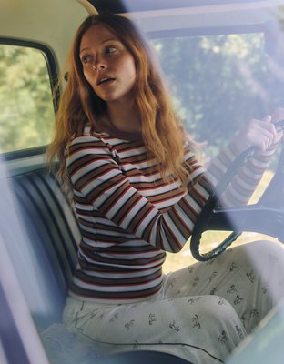 Aerie Essential Crew Layering T-Shirt