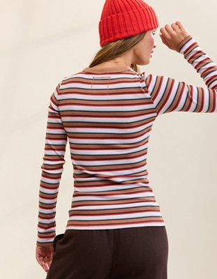 Aerie Essential Crew Layering T-Shirt