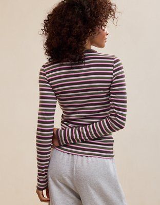 Aerie Essential Crew Layering T-Shirt