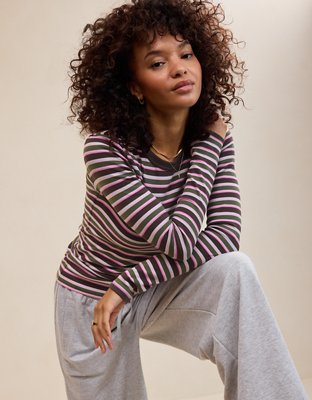 Aerie Essential Crew Layering T-Shirt