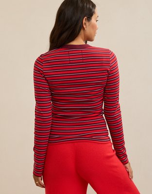 Aerie Essential Crew Layering T-Shirt