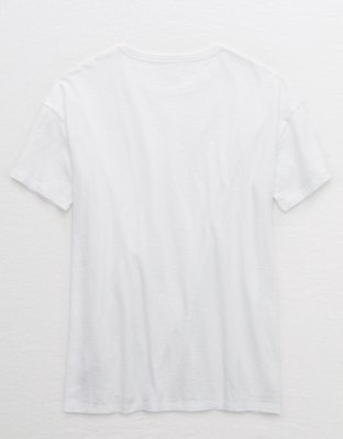Женские футболки Aerie Boyfriend Distressed Oversized T-Shirt — фото 4