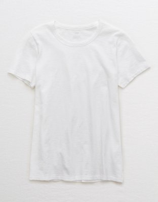 Aerie Distressed Crewneck T-Shirt