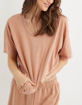 aerie short sleeve sweatshirt