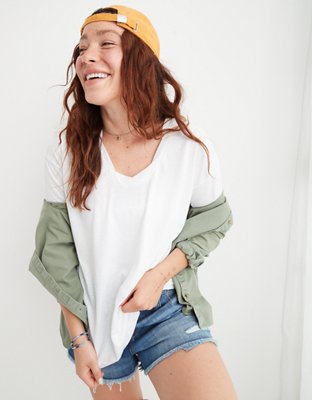 Aerie Rope Voop Boyfriend T-Shirt
