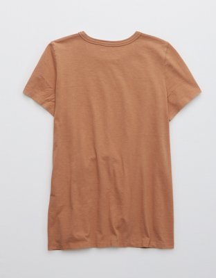 Женские футболки Aerie Basic Crew Neck T-Shirt — фото 4