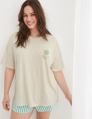 Aerie Oversized Graphic Boyfriend T-Shirt