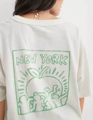 Aerie Oversized Graphic Boyfriend T-Shirt