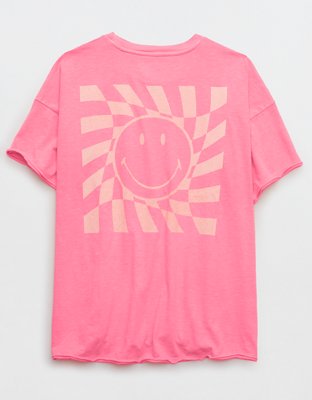 Aerie Graphic Oversized Boyfriend T-Shirt