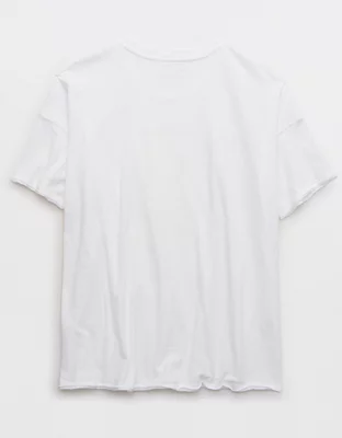 Aerie Graphic Oversized Boyfriend T-Shirt