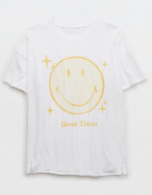 Aerie T-shirt Boyfriend Extragrande con Gráfico