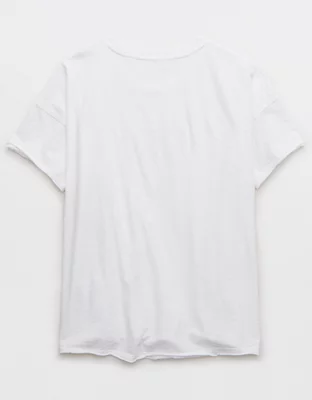 Aerie Graphic Oversized Boyfriend T-Shirt