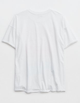 Aerie Graphic Oversized Boyfriend T-Shirt