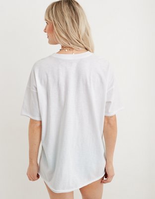 Aerie Graphic Oversized Boyfriend T-Shirt