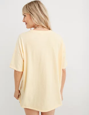 Aerie Graphic Oversized Boyfriend TShirt