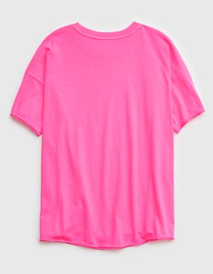 Aerie Crewneck Oversized Boyfriend T-Shirt