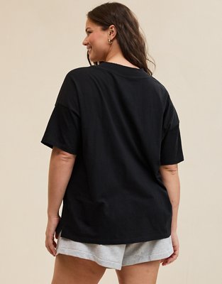 Aerie Basic V-Neck Boyfriend T-Shirt